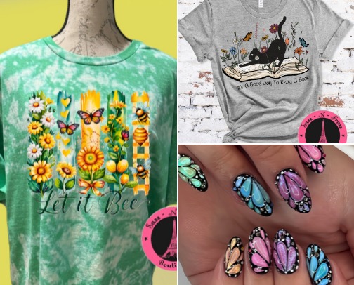Butterfly Apparel and Accessories cover photo collage