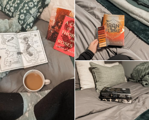 Fantasy Book Recs cover photo collage