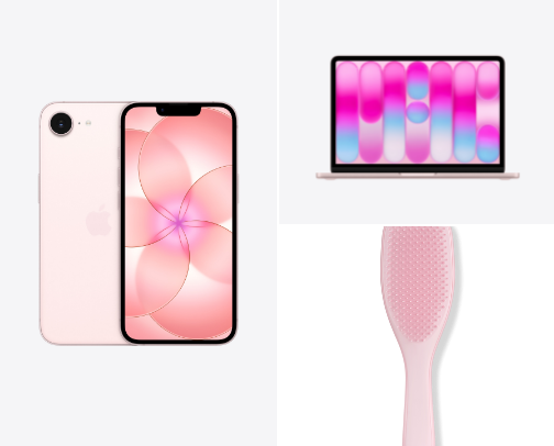 Her favorite color is PINK 💕 cover photo collage