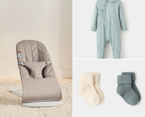 Must haves for a newborn cover photo collage