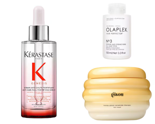 Hair care cover photo collage