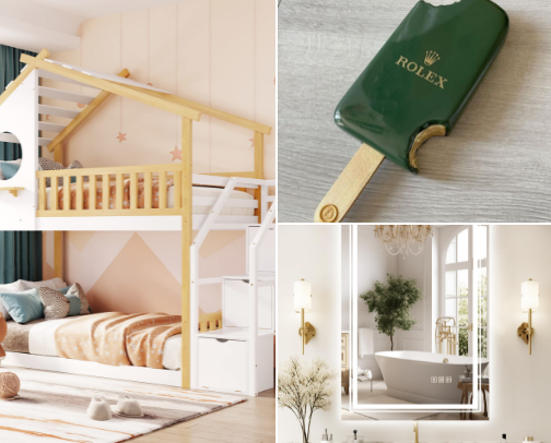 Cool bedroom finds cover photo collage