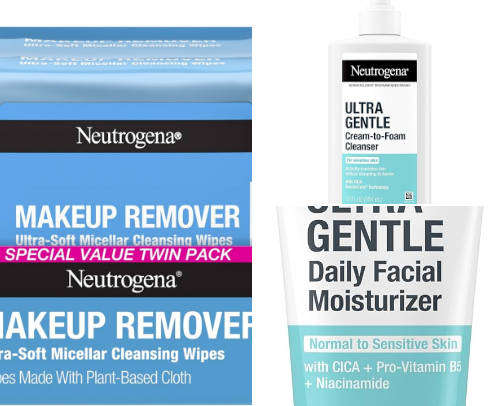 Skincare Routine cover photo collage