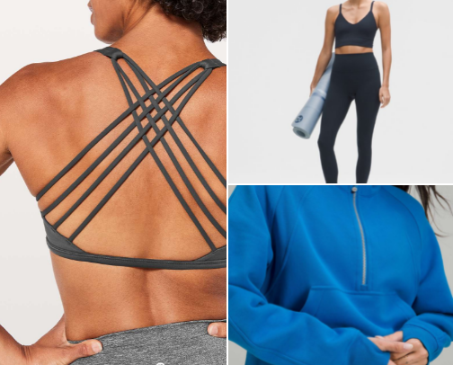 Favorite Lululemon Finds cover photo collage