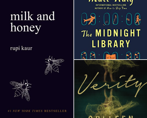 My favorite book recs cover photo collage