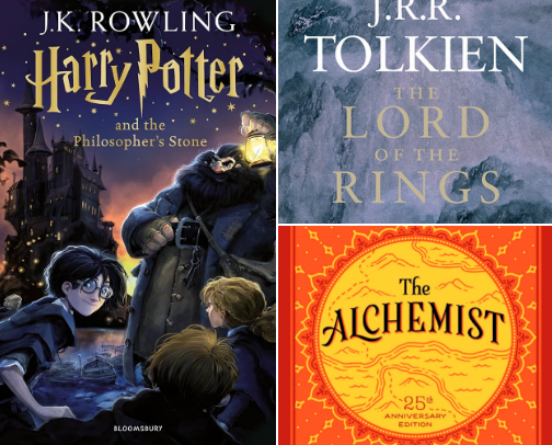 Top 10 Books! cover photo collage