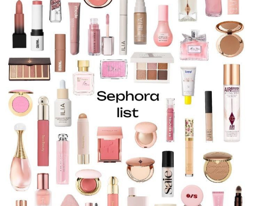 Sephora finds cover photo collage