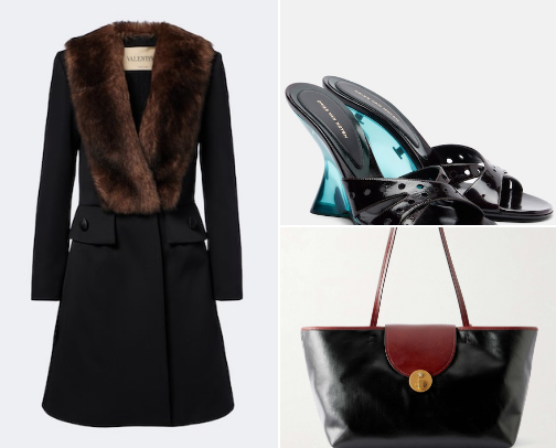 Total Black Avant-Garde Designer Clothing and Rare Luxury Accessories cover photo collage