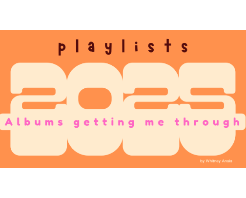 Music Getting Me Through 2025 cover photo collage