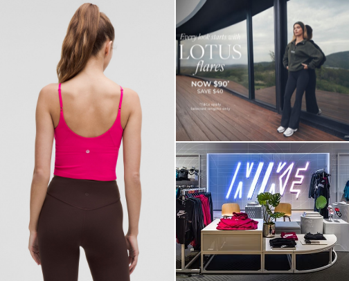 My favorite athletic looks cover photo collage