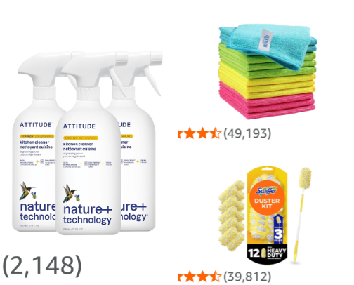 My everyday cleaning essentials 🧼✨ cover photo collage