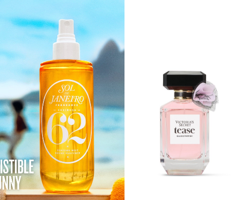 Fragrance cover photo collage