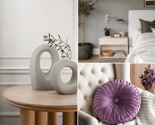 Interior details cover photo collage