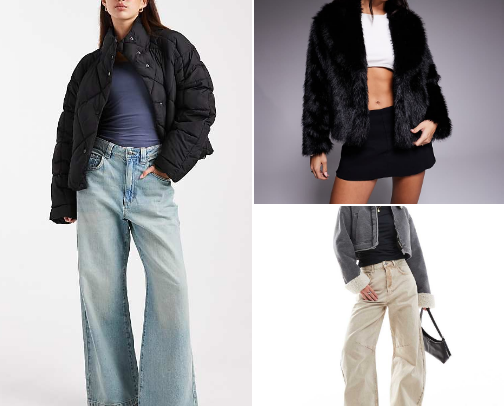 winter wardrobe❄️💐 cover photo collage