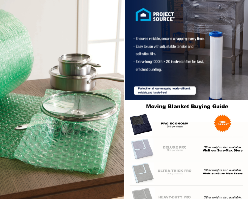 Moving Must Haves cover photo collage