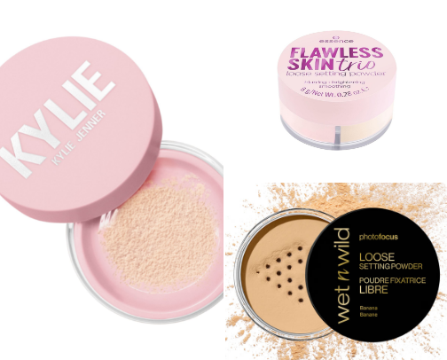 THE BEST AFFORDABLE SETTING POWDERS cover photo collage