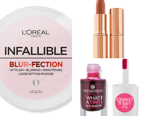 Holy grail beauty products cover photo collage