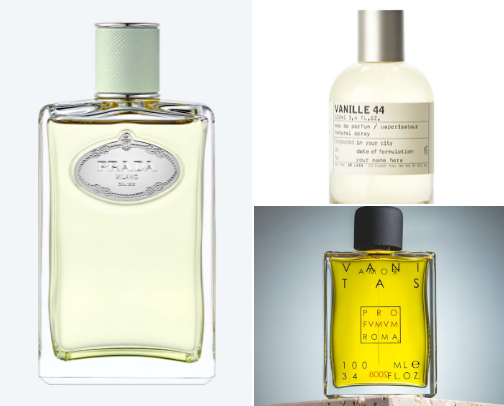 perfume recs cover photo collage