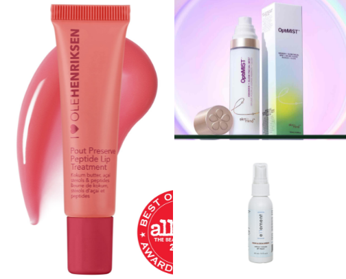 beauty and skincare cover photo collage