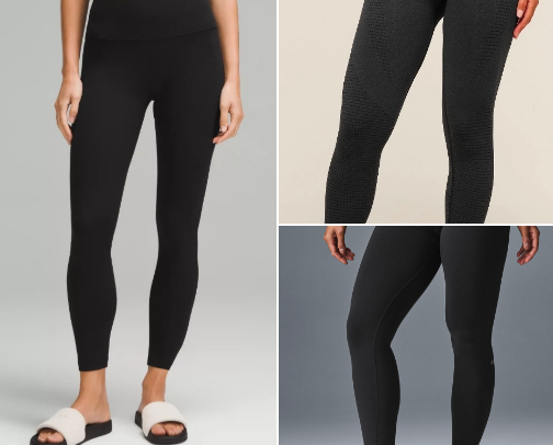 The Ultimate Guide to Leggings That Actually Stay Up (No Rolling!) ✨ cover photo collage