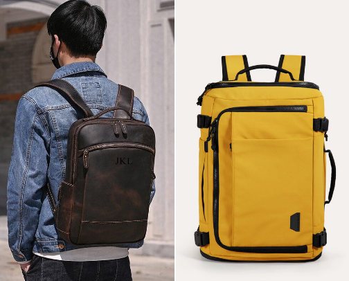Travel Backpack cover photo collage
