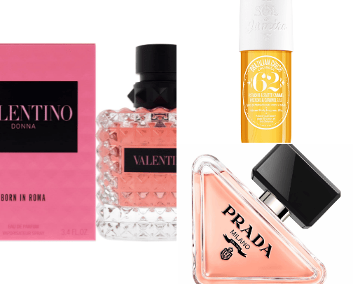 Perfumes cover photo collage
