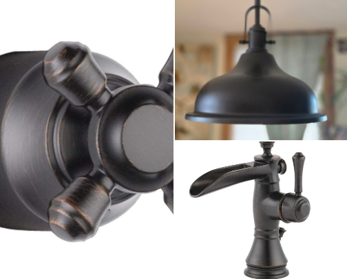 I Went Oil Rubbed Bronze Everywhere — Here's What I Bought cover photo collage