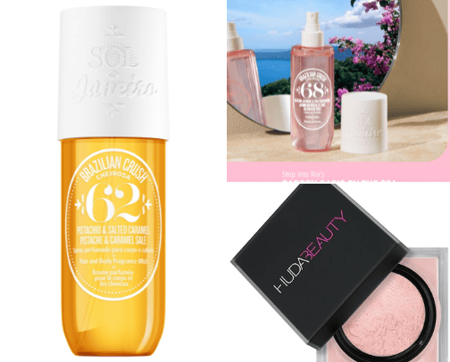 sephora must haves + dupes cover photo collage