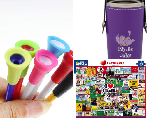 Golf Gifts "Fore" the Girls cover photo collage
