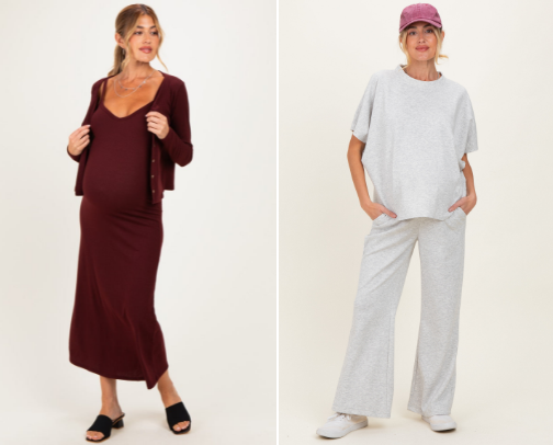 Maternity Fashion Favorites if you are pregnant in fall/winter 🍁 cover photo collage