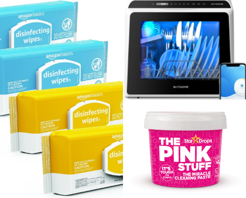 Cleaning House Essentials-Quick and Easy cover photo collage