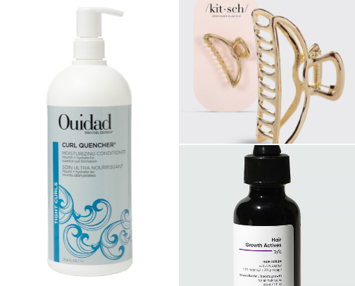 Curly Hair Necessities cover photo collage