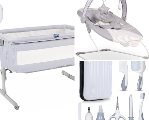 Baby items 🧸🤍 cover photo collage