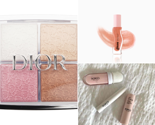 Pretty makeup cover photo collage