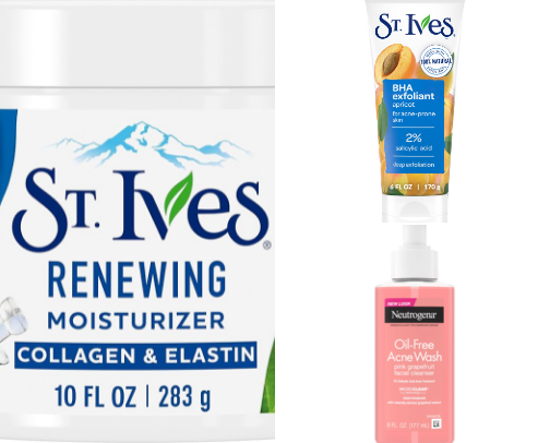 Skin Care cover photo collage