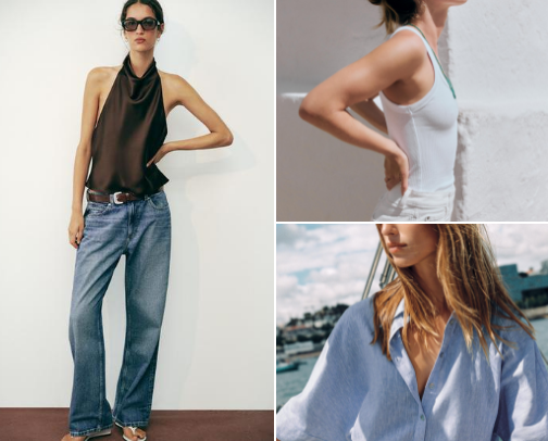 summer outfits under $50 that look clean and expensive☀️ cover photo collage