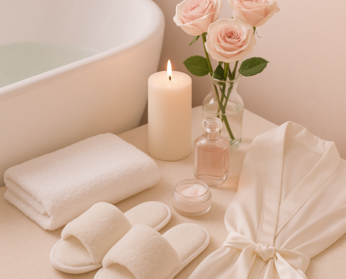 Soft Spa Girl Reset🧖‍♀️ cover photo collage