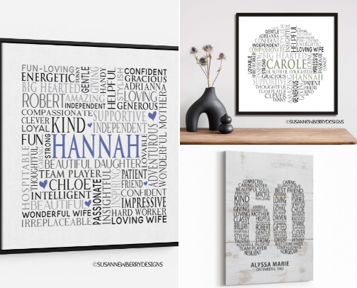 Unique Personalized Gifts cover photo collage