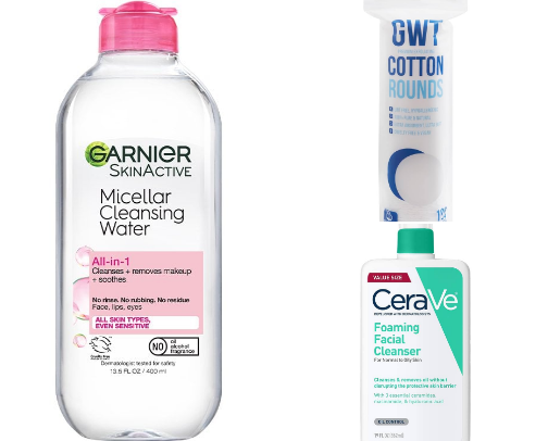 Skincare basics cover photo collage
