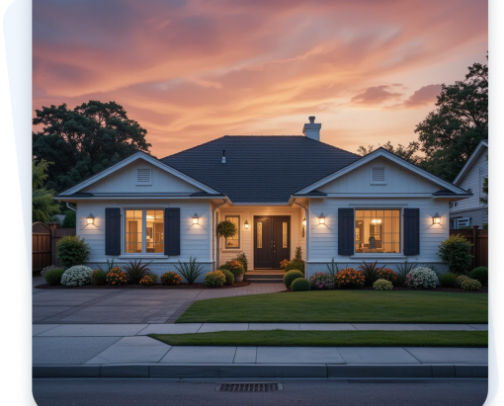 House cover photo collage