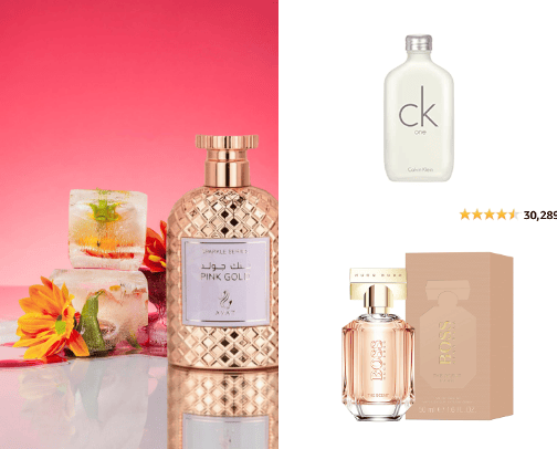Women's perfume 🌹🌹🌹 cover photo collage