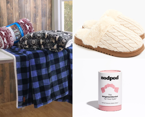 Cozy Gifts Under $50 cover photo collage