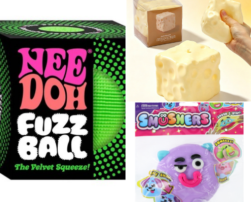 Squishy recommendations cover photo collage