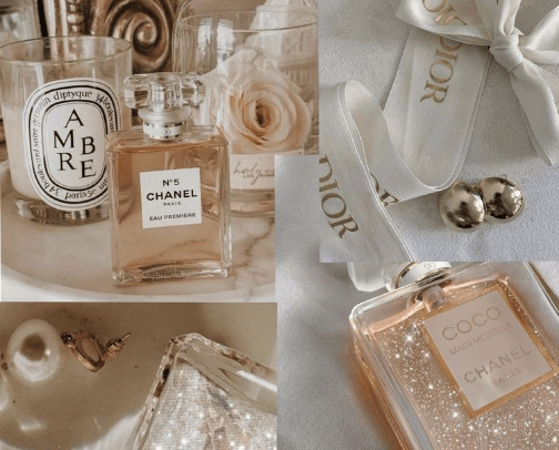 Perfumes cover photo collage