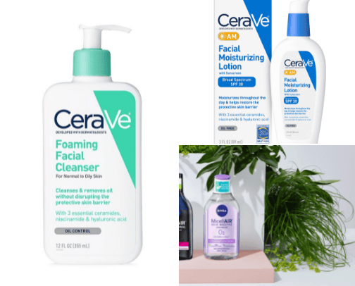 Skin Care 🧼 cover photo collage
