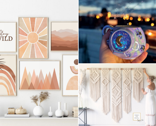 (Home, Cozy, Gift & Lifestyle) cover photo collage