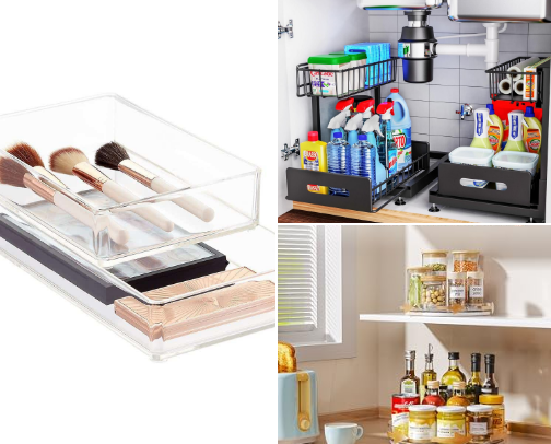 Home Essentials & Organization cover photo collage
