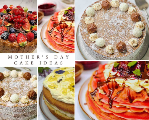 Mother's Day Recipes cover photo collage