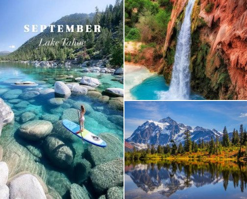 Dream Destinations ✈️🩷 cover photo collage