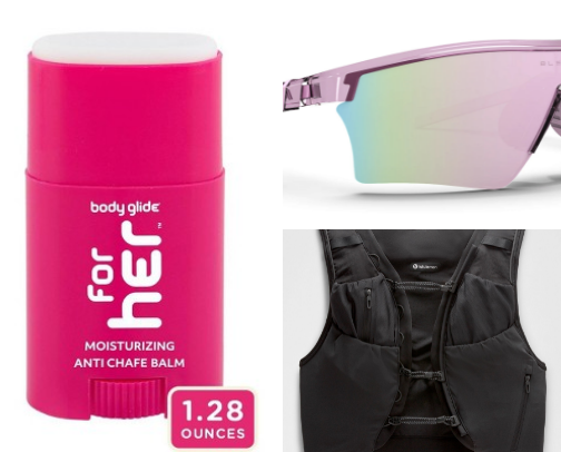 Christmas guide for a runner girlie cover photo collage